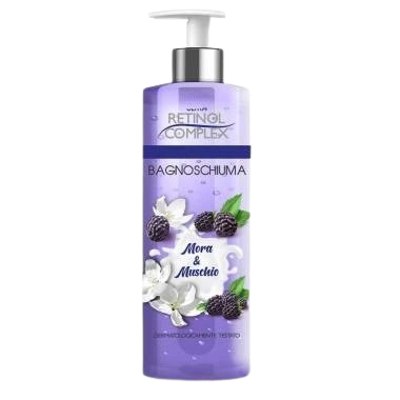 Retinol complex bagnoschiuma mora e muschio 500ml Retinol complex bagnoschiuma mora e muschio 500ml