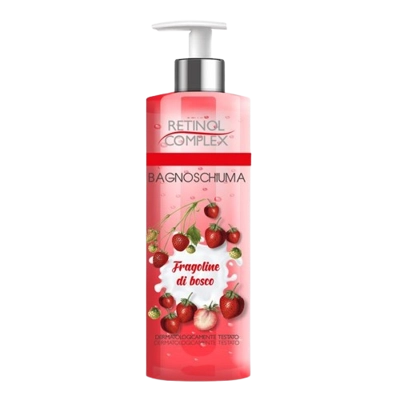 Retinol complex bagnoschiuma fragoline di bosco 500ml Retinol complex bagnoschiuma fragoline di bosco 500ml
