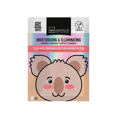 IDC INSTITUTE MASCHERA IN TESSUTO KOALA IDRATANTE ILLUMINANTE