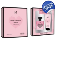 Montage - Notes & Rhythm black 2pcs