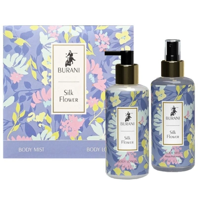 Burani - Set Silk flower crema corpo + acqua profumata 200 ml