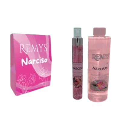 Remys - confezione Narciso Acqua 75 ml e Bagno 250 ml Remys - confezione Narciso Acqua 75 ml e Bagno 250 ml