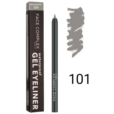 Gel eyeliner Face Coplex wp 101 silver