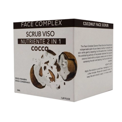 Face Complex Srub Viso Nutriente 2 in 1 Cocco 50ml