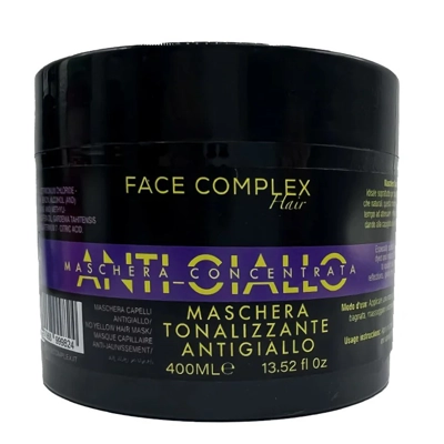 Face Complex maschera capelli antigiallo 400ml