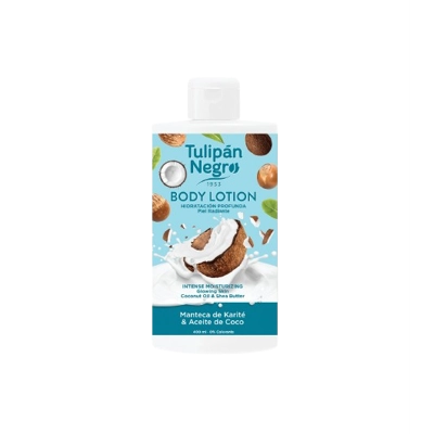 Tulipan Negro - crema corpo cocco 400ml Tulipan Negro - crema corpo cocco 400ml