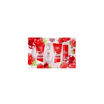 TULIPAN NEGRO CONFEZIONE FRESA Y CEREZA TULIPAN NEGRO CONFEZIONE FRESA Y CEREZA