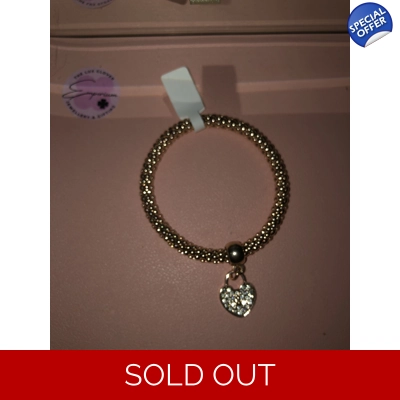 Rose gold heart bracelet Rose gold heart bracelet