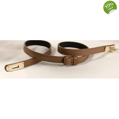 The clovers Kelly lock buckle belt tan The clovers Kelly lock buckle belt tan