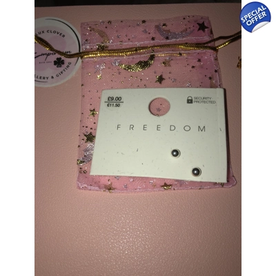 Silver stud earrings freedom Silver stud earrings freedom