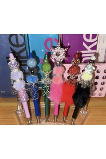 Bedazzled pens