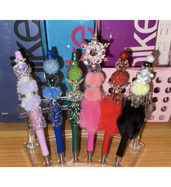 Bedazzled pens