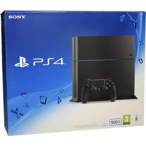 Sony PlayStation 4 Console 500 GB Edition Jet Black [PlayS..