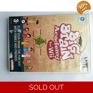 BIG BRAIN ACADEMY for NINTENDO WII Game