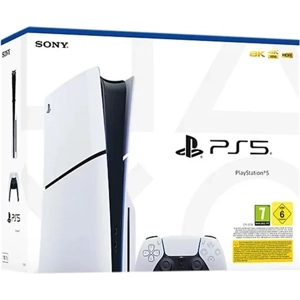Playstation 5 Slim Console, 1TB, White, Boxed