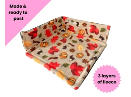 Autumn Vibes Square Pee Pad With Sides