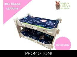 Guinea Pig Bunk Bed Pads - Pack of 2