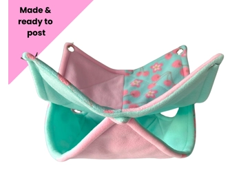 Double Hammock - cherries & pink