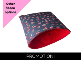 Cherry Quilted Snuggle Sack