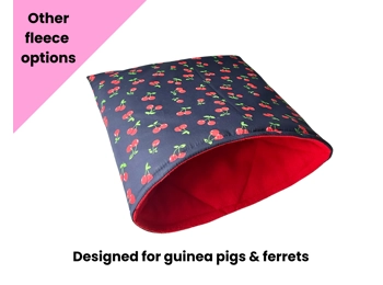 Cherry Quilted Snuggle Sack