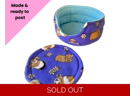 Cuddle Cup & Pee Pad - guinea pigs
