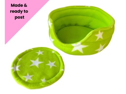 Cuddle Cup & Pee Pad - lime green