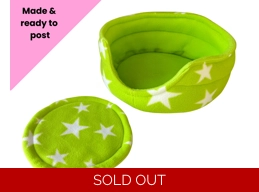 Cuddle Cup & Pee Pad - lime green