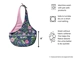Large bonding bag - Flowers