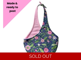 Large bonding bag - Flowers