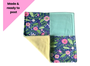 18" Pee Pad - flowers & mint