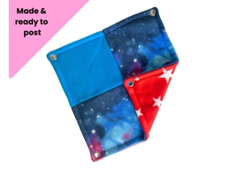 14” Single Hammock - Galaxy patchwork