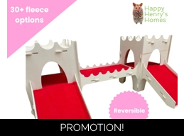 Guinea Pig Castle Fleece Pads