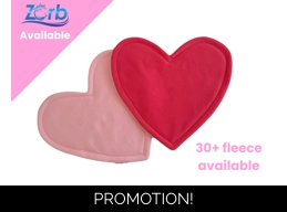 Heart Pee Pads - Pack of 2
