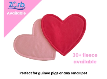 Heart Pee Pads - Pack of 2