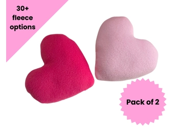 Mini Heart Pillows - Pack of 2
