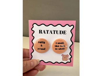 Rat Lover Badges