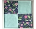 18" Pee Pad - flowers & mint
