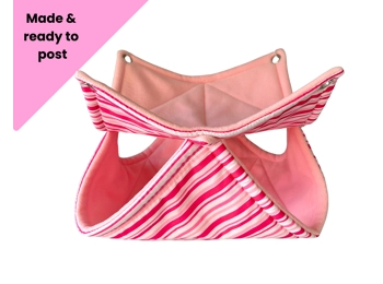 Large Double Hammock -  Pink Stripe