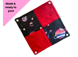 14” Single Hammock - planets/red