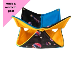 Large Double Hammock -  Planets & Turquoise