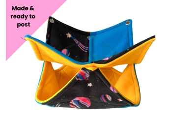 Large Double Hammock -  Planets & Turquoise