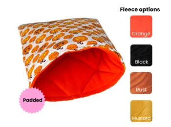 Pumpkin Quilted Snuggle Sack