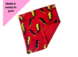 13” Single Hammock - red lightning