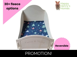 Rabbit Sleigh Fleece Pad