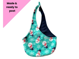 Large bonding bag - snowmen