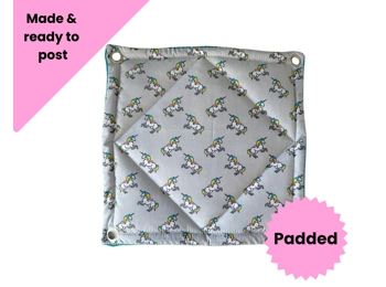 Padded Hammock -unicorn/baby pink