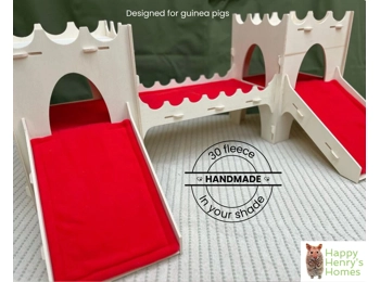 Guinea Pig Castle Fleece Pads