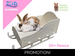 Rabbit Sleigh Fleece Pad