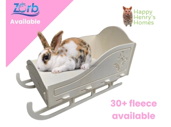 Rabbit Sleigh Fleece Pad