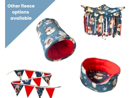 Guinea Pig Fleece Christmas Set